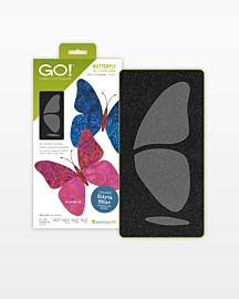 GO! Butterfly by Edyta Sitar (55467) fabric cutting die - Die package shown.