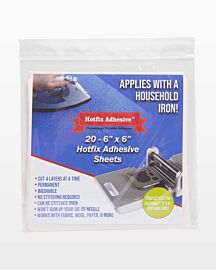 Hotfix Adhesive-AccuQuilt Exclusive-6" x 6" Sheets