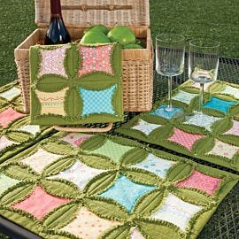 GO! Picnic Place Mats Pattern by Heather Banks 