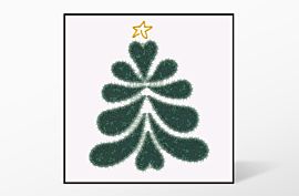 GO! Heather Feather Tree Single #2 Embroidery Designs by V-Stitch Designs (VQ-HFTS2)