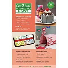 fast2fuse Double-Sided Heavyweight Fusible-15" x 18" (20057)