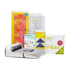 GO! Big Just Add Fabric-12" Block Starter Pack (56074)