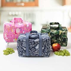 Insulated Lunchbox Totes with Zippity-Do-Done™ Zipper