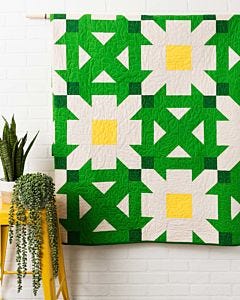 GO! Qube 10" Daisy Patch Quilt Pattern 