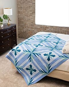 GO! Palm Oasis Throw Quilt Pattern