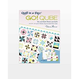 GO! Qube Mix & Match Blocks and Quilts Pattern Book by Eleanor Burns-2nd Edition (1091)