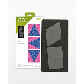 GO! Triangles in Square-3" Finished Square Die