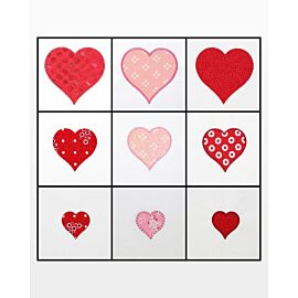 GO! Heart-2", 3", 4" Embroidery Designs
