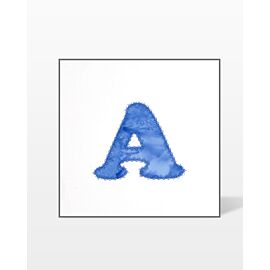 GO! Carefree Alphabet Uppercase Set Embroidery Designs
