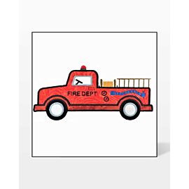 GO! Firetruck Embroidery Specialty Designs