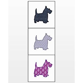 GO! Scottie Dog Embroidery Designs