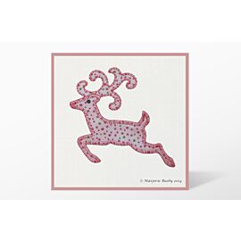 GO! Reindeer with Antlers Embroidery Designs by Marjorie Busby (BQ-Re)