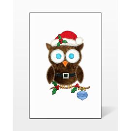 GO! Christmas Owl Embroidery by V-Stitch Designs