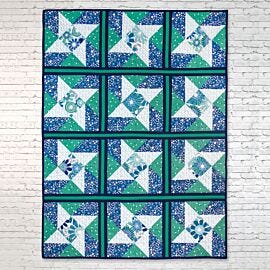 Day Star Quilt Block Quilt-As-You-Go Kit (12-Block Pack)