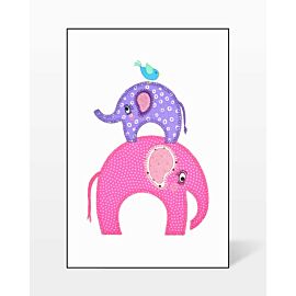 GO! Elephant Stack Embroidery by V-Stitch Designs