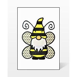 GO! Gnome Bee Man Embroidery Specialty Designs