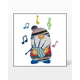 GO! Bagpipe Gnome Embroidery Specialty Designs