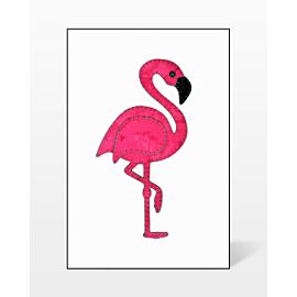 GO! Flamingo Embroidery Designs