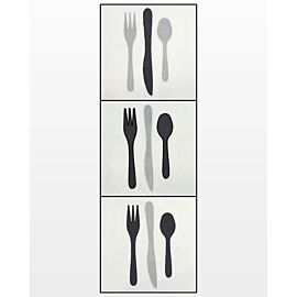GO! Fork Knife Spoon Embroidery Designs