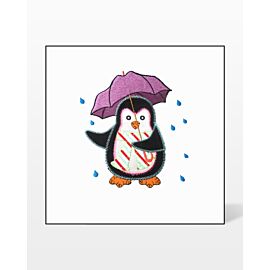 GO! Dancing in the Rain Penguin Embroidery Specialty Designs