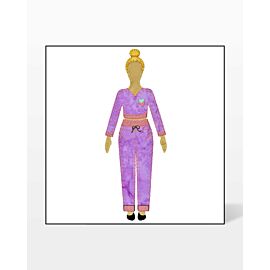 GO! Paper Doll in Sweatsuit by TipStitched Embroidery Specialty Designs
