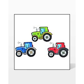 GO! Tractor Embroidery Specialty Designs