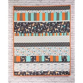 Savvy Stripes Lap Quilt-As-You-Go Kit