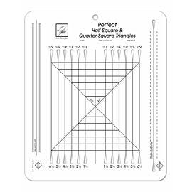 Perfect Half-Square & Quarter-Square Triangles Ruler