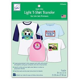 Light T-Shirt Transfers