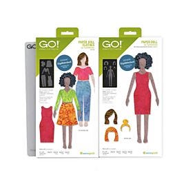 GO! Paper Doll & Doll Clothes by TipStitched Die Bundle