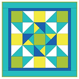 GO!® One BIG Block Wall Hanging Quilt Pattern (PQ10217i)