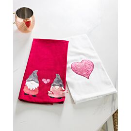 GO! Valentine Tea Towels Pattern
