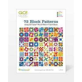GO! Qube 4" Block-72 Block Patterns Booklet