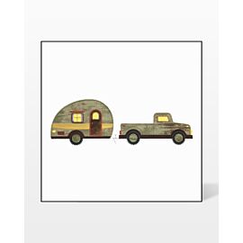 GO! Truck and Camper Embroidery by V-Stitch Designs