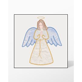 GO! Angel Single #1 Embroidery Designs by V-Stitch Designs