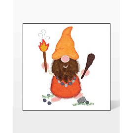 GO! Caveman Gnome Embroidery by V-Stitch Designs