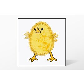 GO! Chick Single #1 Embroidery Designs by V-Stitch Designs