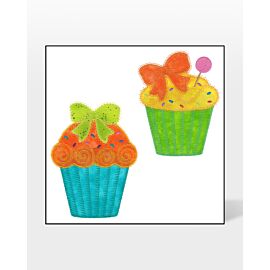 GO! Designer Cupcakes Embroidery Designs by V-Stitch Designs (VQ-DC1)