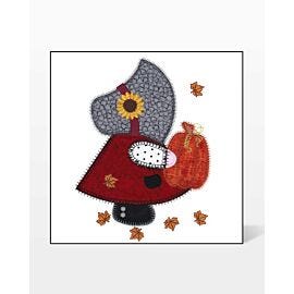 GO! Fall Sunbonnet Sue Embroidery Design by V-Stitch Designs