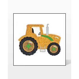 GO! Farm Tractor Embroidery by V-Stitch Designs