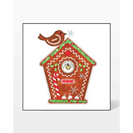 GO! Gingerbread Birdhouse Embroidery by V-Stitch Designs