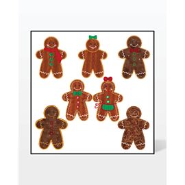 GO! Gingerbread Cookie Embroidery by V-Stitch Designs