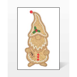GO! Gingerbread Gnome Embroidery by V-Stitch Designs