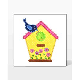 GO! Garden Birdhouse Embroidery by V-Stitch Designs