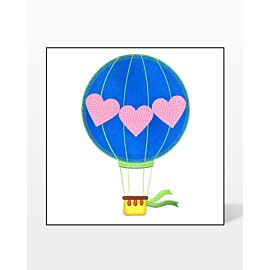 GO! Hot Air Balloon Embroidery by V-Stitch Designs