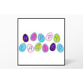 GO! Happy Easter Embroidery Designs by V-Stitch Designs (VQ-HAEA)