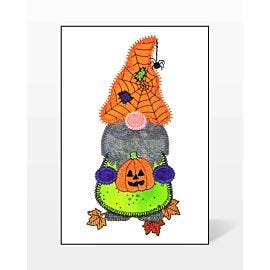 GO! Halloween Gnome Embroidery by V-Stitch Designs 