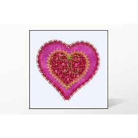 GO! Heart Single #3 Embroidery Designs by V-Stitch Designs