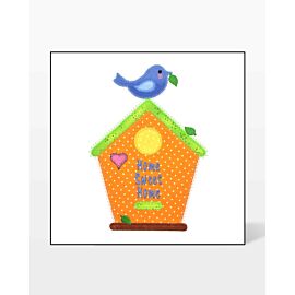GO! Home Sweet Home Birdhouse Embroidery by V-Stitch Designs