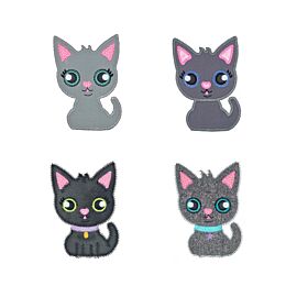 GO! Kitten Set Embroidery by V-Stitch Designs